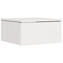 Wandbevestigde nachttafel met lade Wandgemonteerd Wit 37 x 35 x 18,5 cm