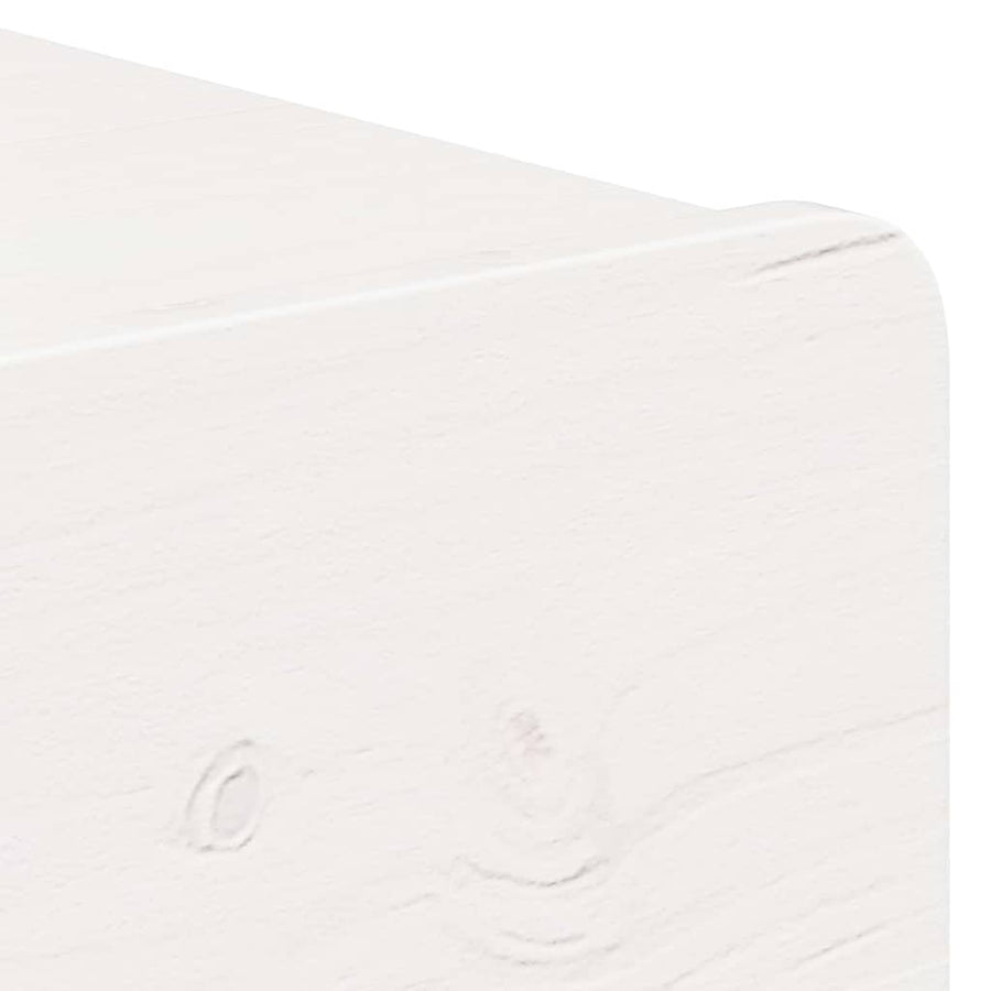 Wandbevestigde nachttafel met lade 2 pcs Wit 44 x 32.5 x 40 cm