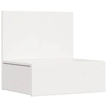 Wandbevestigde nachttafel met lade Wandgemonteerd Wit 42 x 32,5 x 40 cm