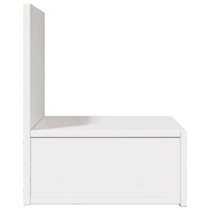 Wandbevestigde nachttafel met lade 2 pcs Wit 42 x 32,5 x 40 cm