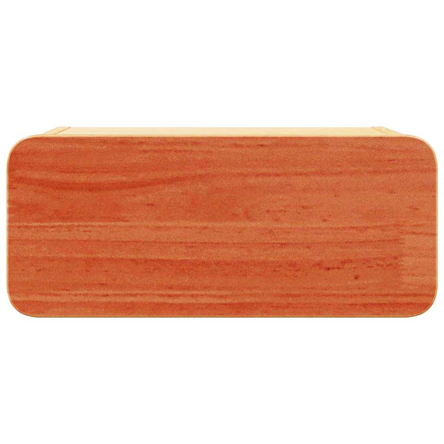 Wandbevestigde nachttafel met lade Wasbruin 39 x 34 x 16.5 cm
