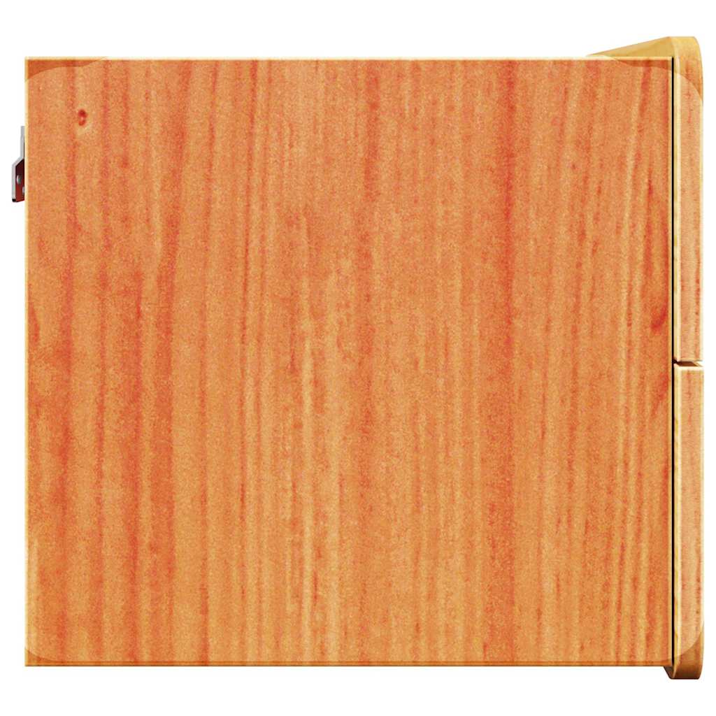 Nachtkastje 2 pcs Bruin 39 x 34 x 33 cm Massief grenenhout