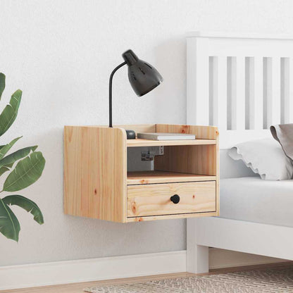 Nachtkastjes 2 pcs Bruin 38 x 36 x 29.5 cm Massief grenenhout