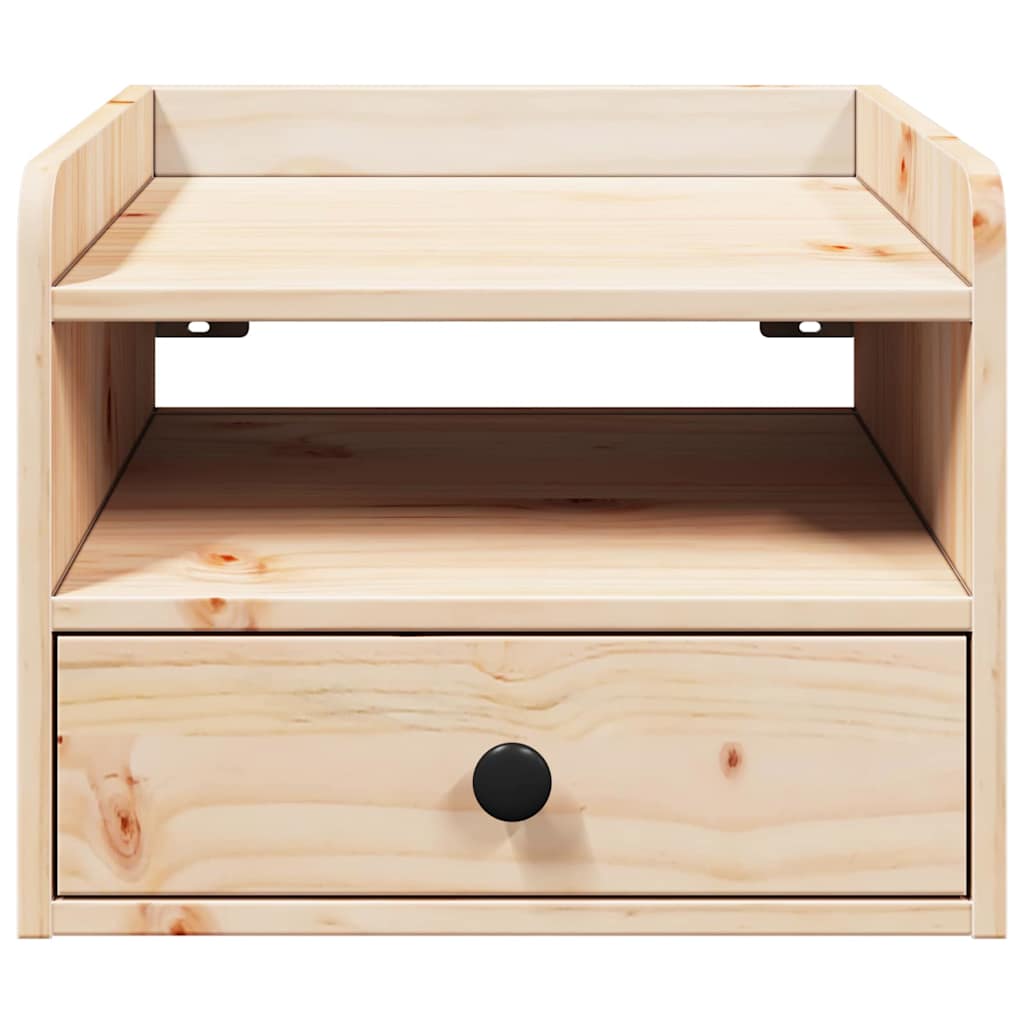 Nachtkastjes 2 pcs Bruin 38 x 36 x 29.5 cm Massief grenenhout