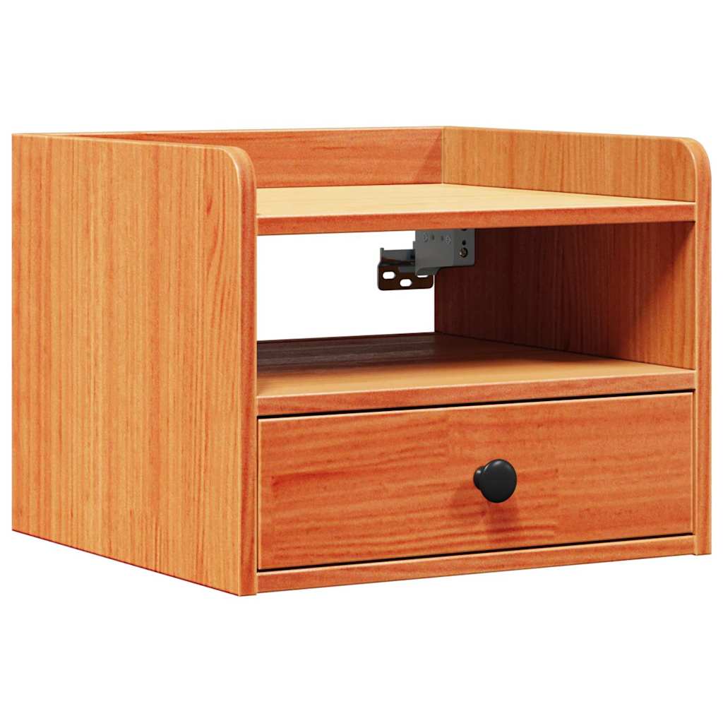 Nachtkastje Wasbruin 38 x 36 x 29.5 cm Massief grenenhout