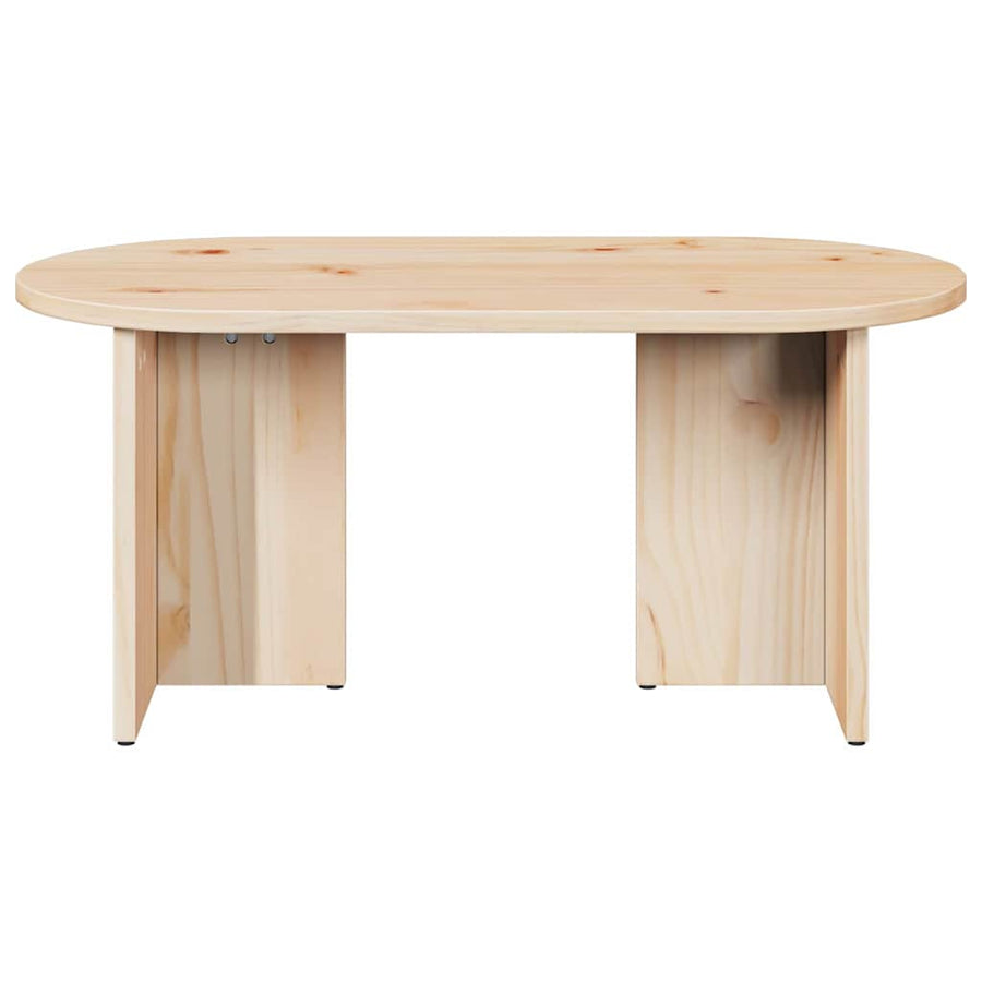 Salontafel Naturel 80 x 39.5 x 35 cm Massief grenenhout