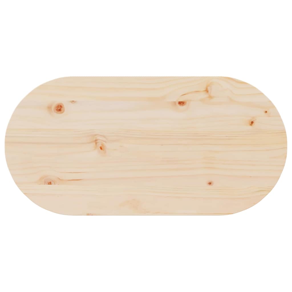 Salontafel Naturel 80 x 39.5 x 35 cm Massief grenenhout