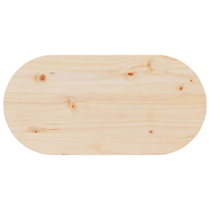 Salontafel Naturel 80 x 39.5 x 35 cm Massief grenenhout
