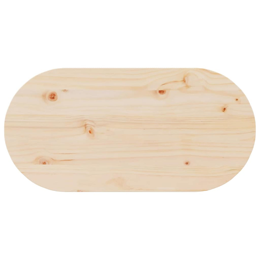 Salontafel Naturel 80 x 39.5 x 35 cm Massief grenenhout