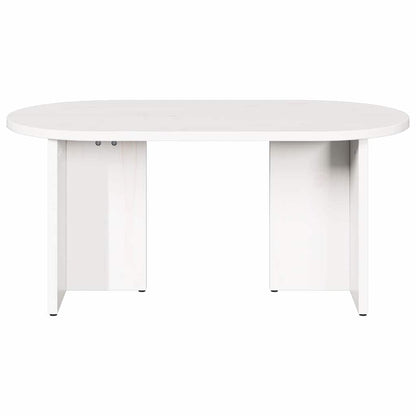 Salontafel Wit 80 x 39.5 x 35 cm Massief grenenhout