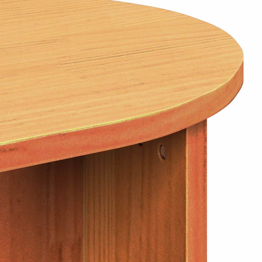 Salontafel Wasbruin 80 x 39.5 x 35 cm Massief grenenhout