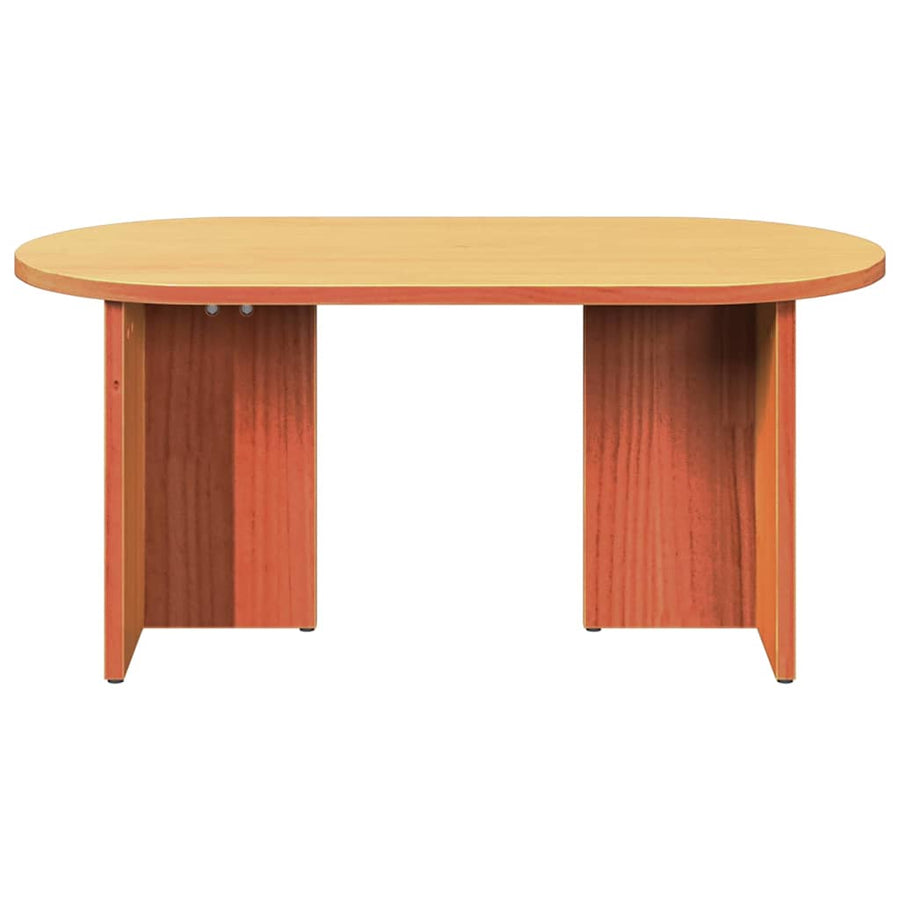 Salontafel Wasbruin 80 x 39.5 x 35 cm Massief grenenhout
