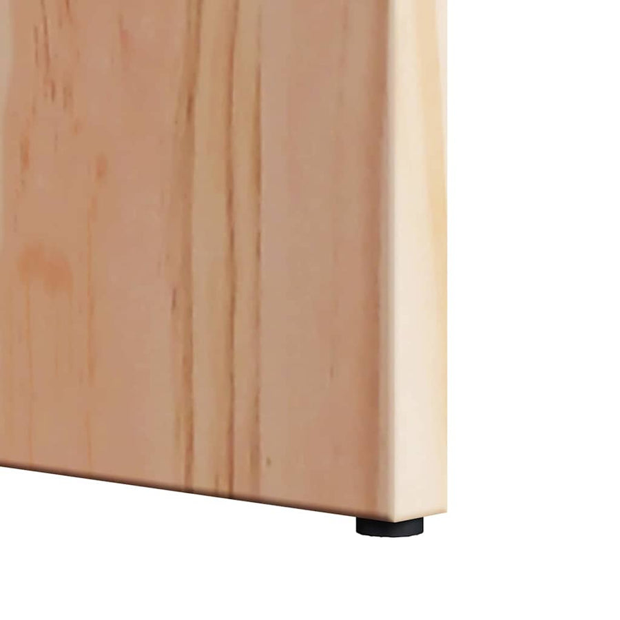 Koffietafel Set 2 pcs Naturel 49 x 49 x 28 cm
