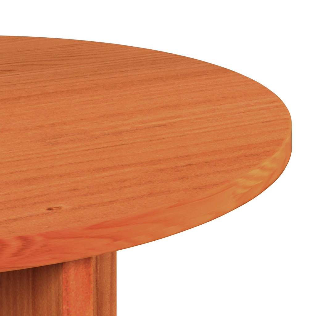 Koffietafel Set 2 pcs Wasbruin 49 x 49 x 28 cm