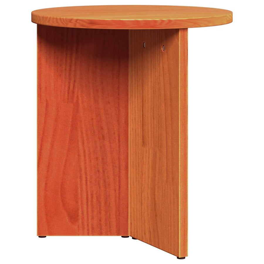Koffietafel Set 2 pcs Wasbruin 49 x 49 x 28 cm