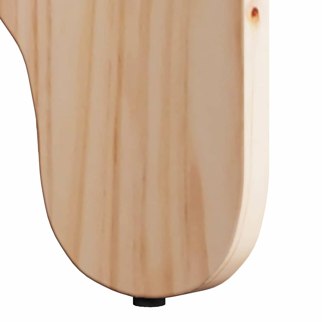 Koffietafel Set 2 pcs Naturel 39.5 x 39.5 x 30 cm