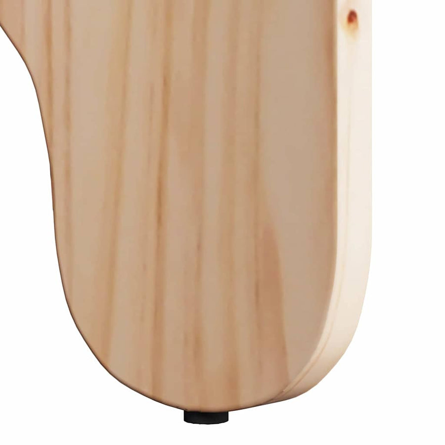 Koffietafel Set 2 pcs Naturel 39.5 x 39.5 x 30 cm