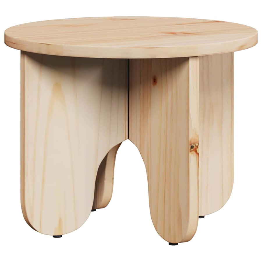 Koffietafel Set 2 pcs Naturel 39.5 x 39.5 x 30 cm