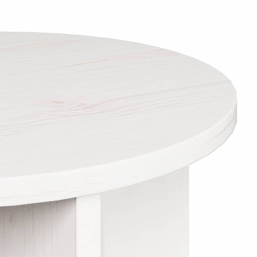Koffietafel Set 2 pcs Wit 39.5 x 39.5 x 30 cm