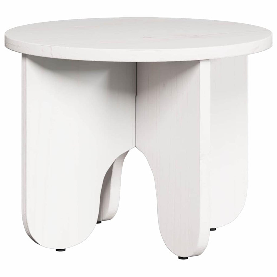 Koffietafel Set 2 pcs Wit 39.5 x 39.5 x 30 cm
