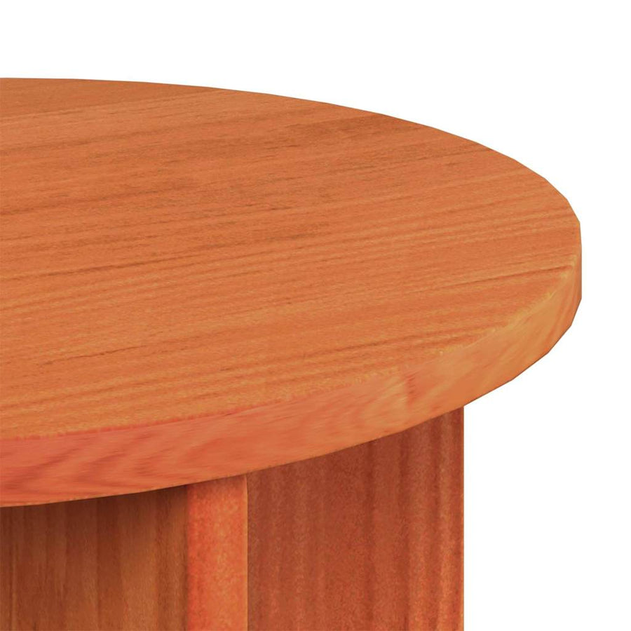 Koffietafel Set 2 pcs Wasbruin 39.5 x 39.5 x 30 cm