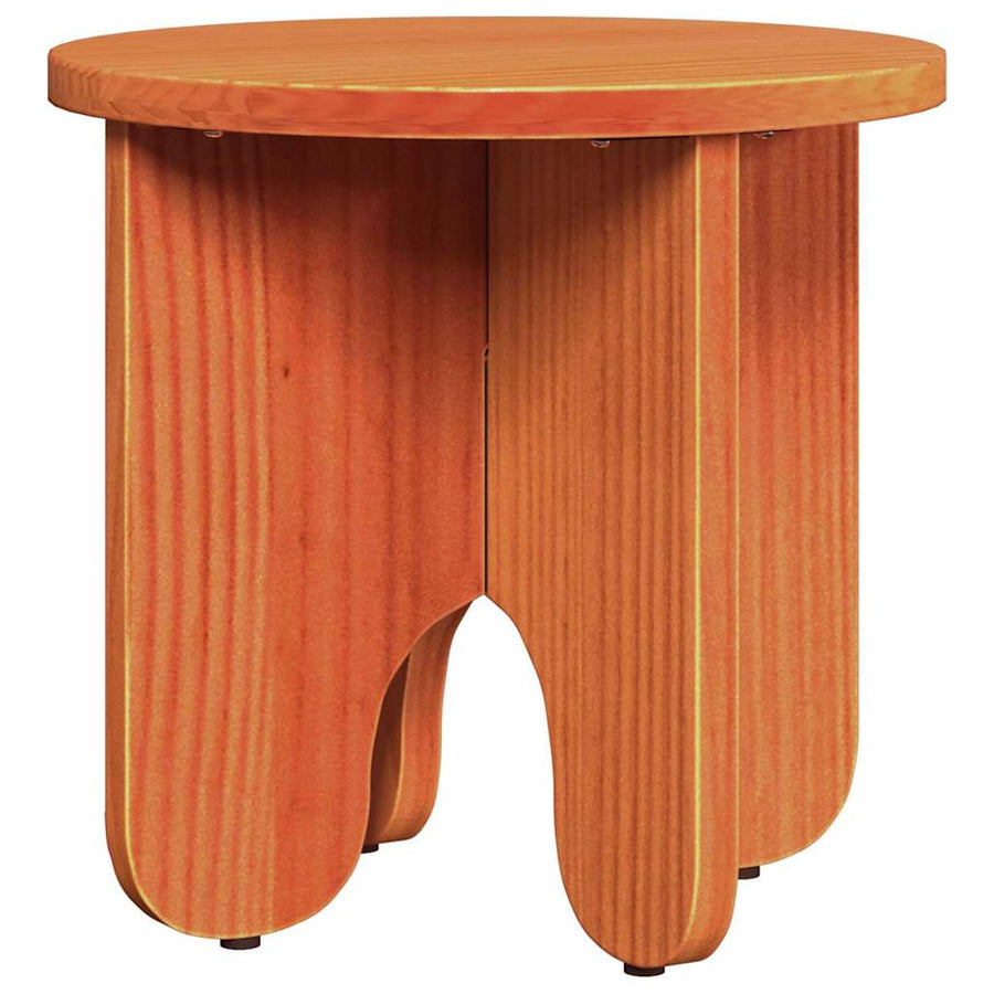 Koffietafel Set 2 pcs Wasbruin 39.5 x 39.5 x 30 cm