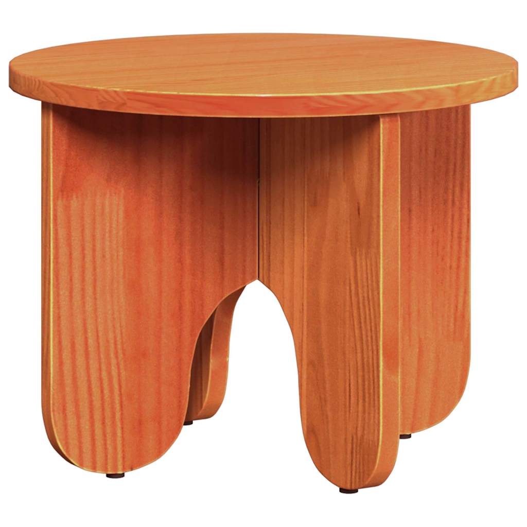 Koffietafel Set 2 pcs Wasbruin 39.5 x 39.5 x 30 cm