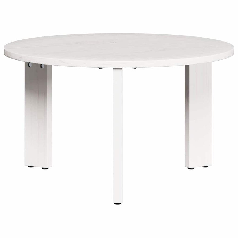 Koffietafel Set 2 pcs Wit 47.5 x 47.5 x 27 cm