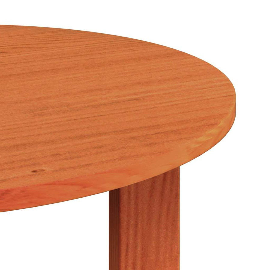 Koffietafel Set 2 pcs Wasbruin 47.5 x 47.5 x 27 cm