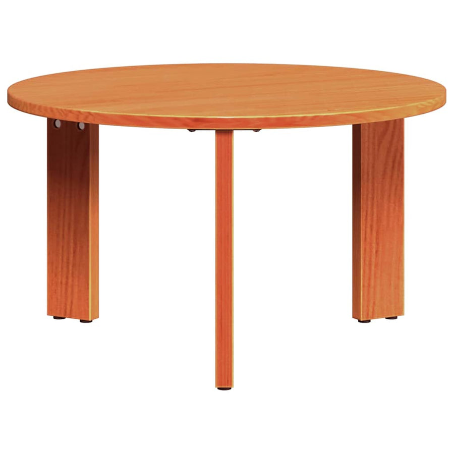 Koffietafel Set 2 pcs Wasbruin 47.5 x 47.5 x 27 cm