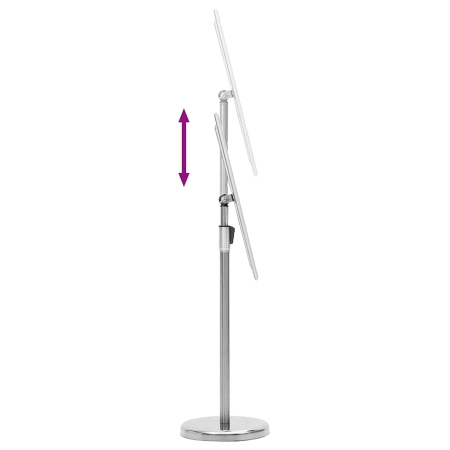 Posterstandaards 2 pcs Zilver 32.7 x 24 x 108 cm Aluminium
