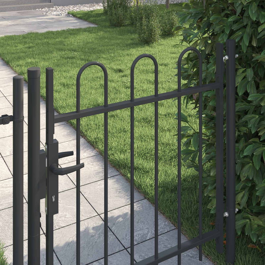 Hekpoort BOXTEL 103 x 150 cm Gepoedercoat staal Grijs