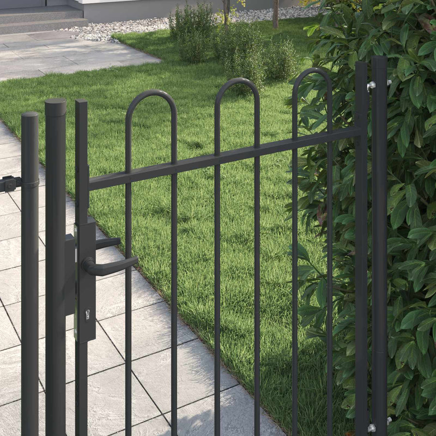 Hekpoort BOXTEL 103 x 175 cm Gepoedercoat staal Grijs