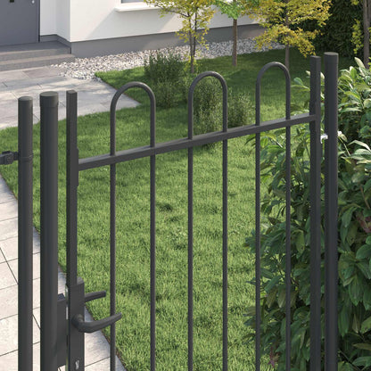 Hekpoort BOXTEL 103 x 250 cm Gepoedercoat staal Grijs