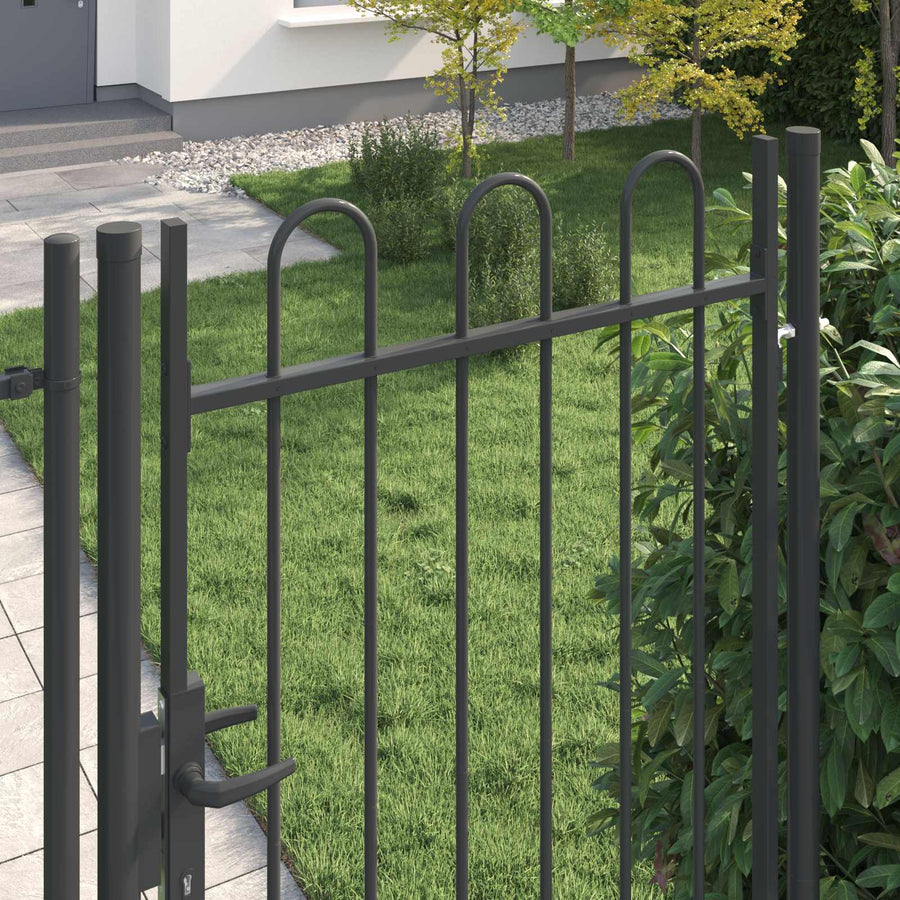 Hekpoort BOXTEL 103 x 250 cm Gepoedercoat staal Grijs