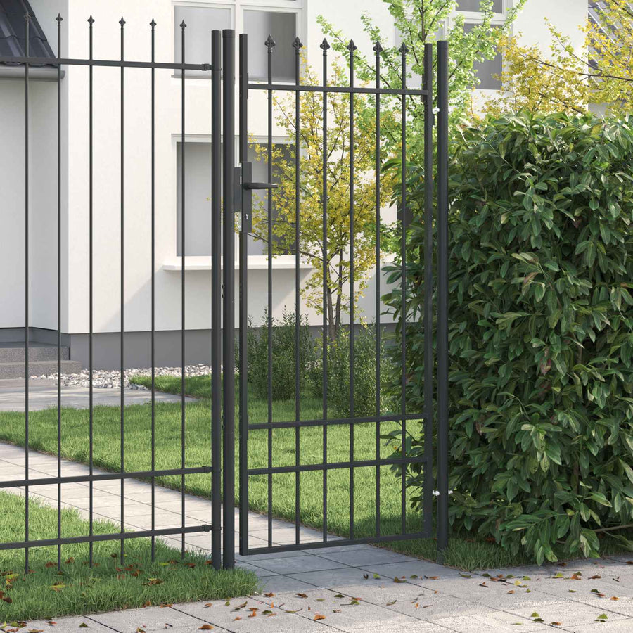 Hekpoort BOXTEL 103 x 250 cm Gepoedercoat staal Grijs