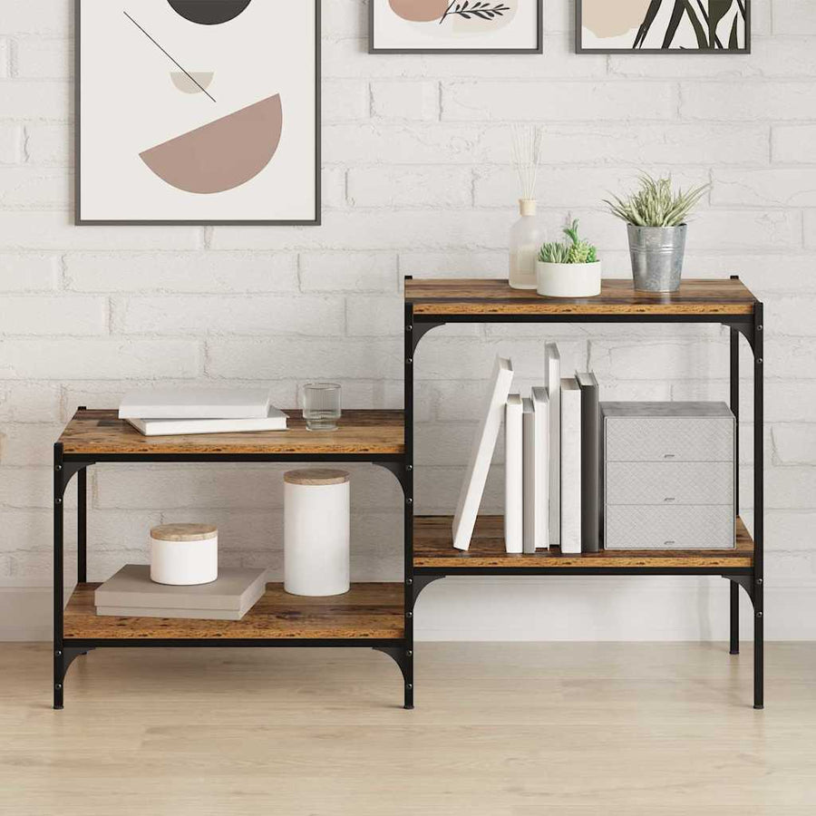Boekenplank Bord 4 pcs Bruin 100 x 40 x 1.5cm Spaanplaat