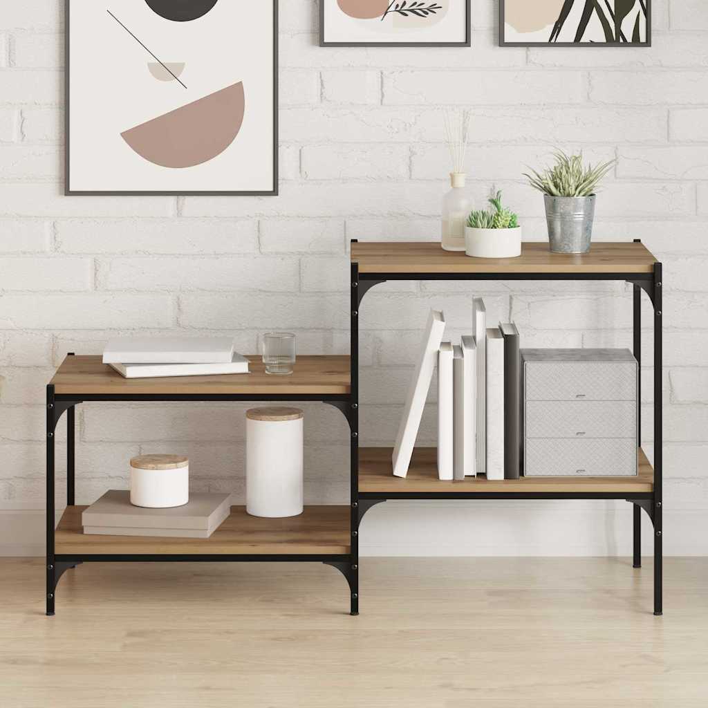 Boekenplank Bord 4 pcs Bruin 100 x 40 x 1.5cm Spaanplaat