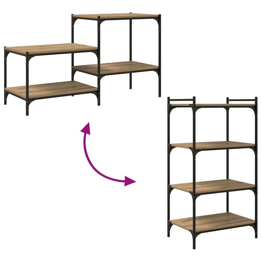 Boekenplank Bord 4 pcs Bruin 100 x 40 x 1.5cm Spaanplaat