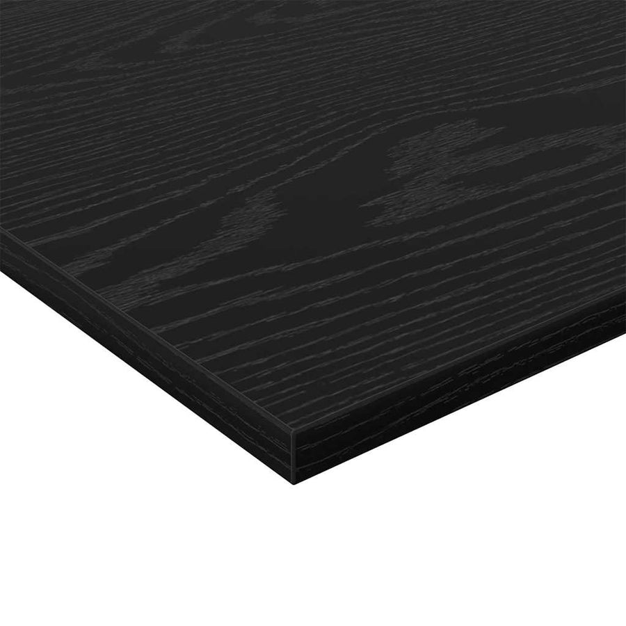 Boekenplank Bord 4 pcs Zwart 100 x 40 x 1.5cm Spaanplaat
