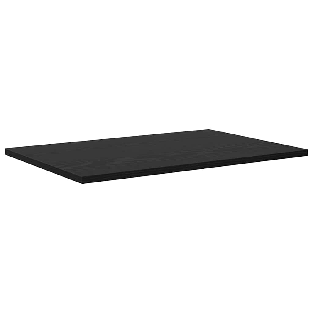 Boekenplank Bord 4 pcs Zwart 100 x 40 x 1.5cm Spaanplaat