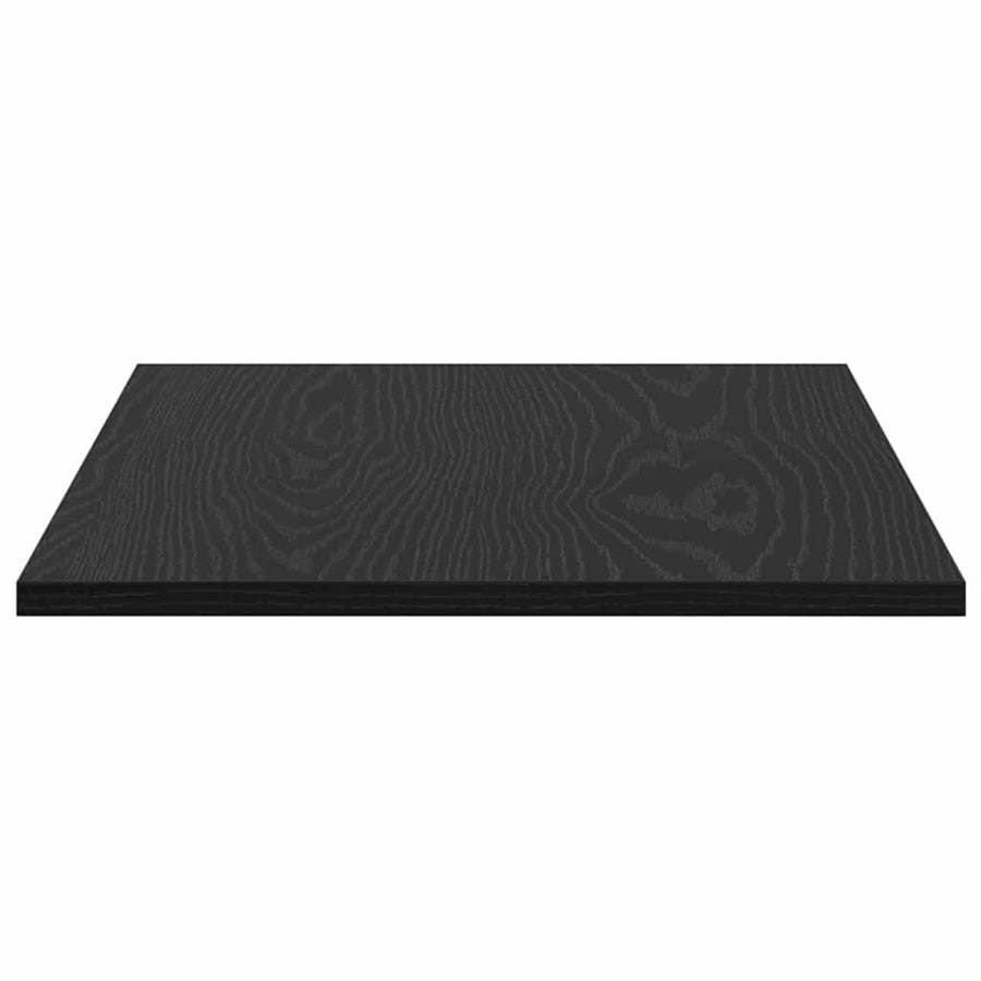Boekenplank Bord 4 pcs Zwart 100 x 40 x 1.5cm Spaanplaat