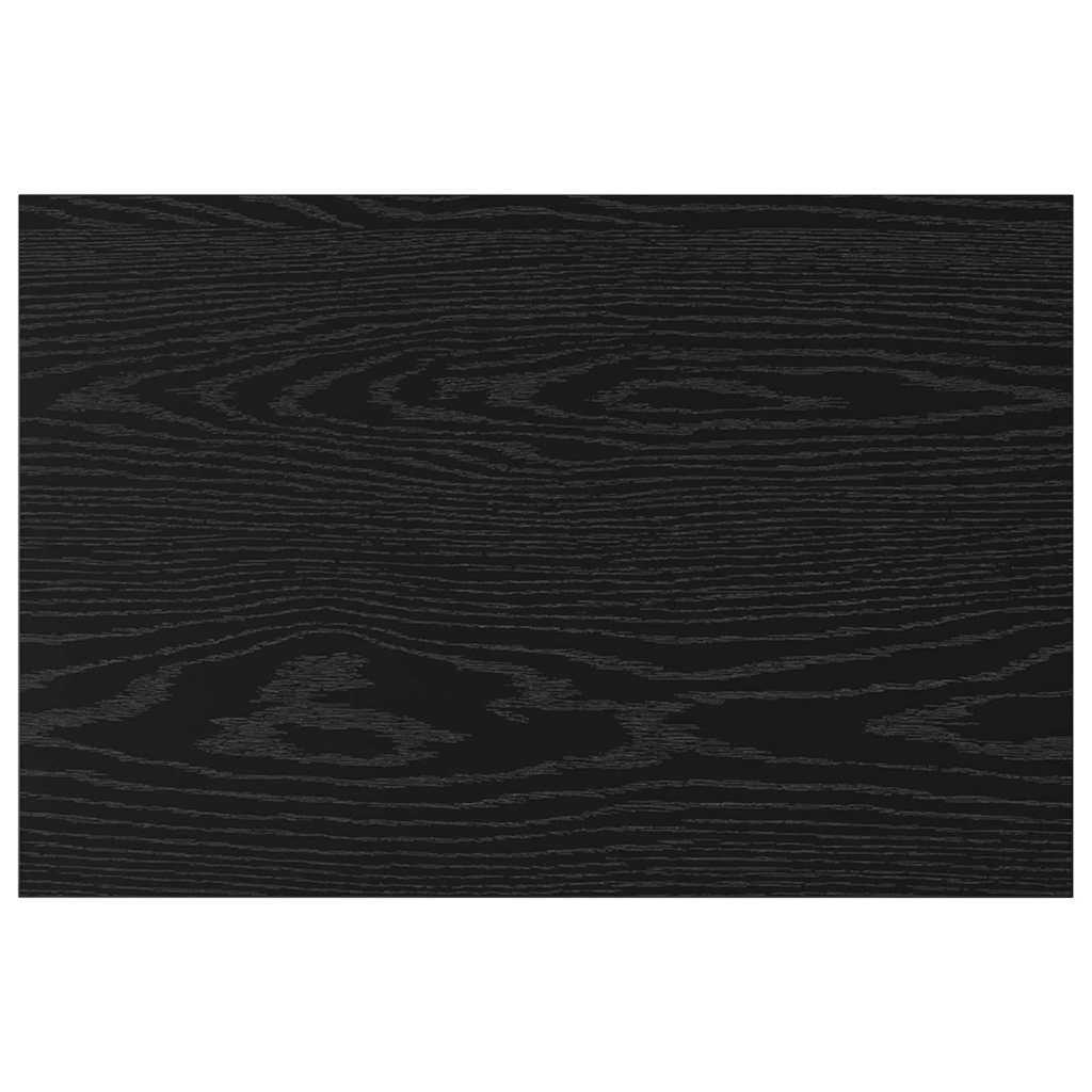 Boekenplank Bord 4 pcs Zwart 100 x 40 x 1.5cm Spaanplaat