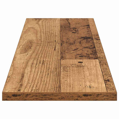 Boekenplank Bord 4 pcs Bruin 100 x 40 x 1.5cm Spaanplaat