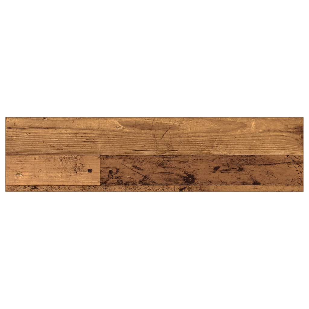 Boekenplank Bord 4 pcs Bruin 100 x 40 x 1.5cm Spaanplaat