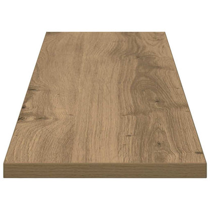 Boekenplank Bord 4 pcs Bruin 100 x 40 x 1.5cm Spaanplaat