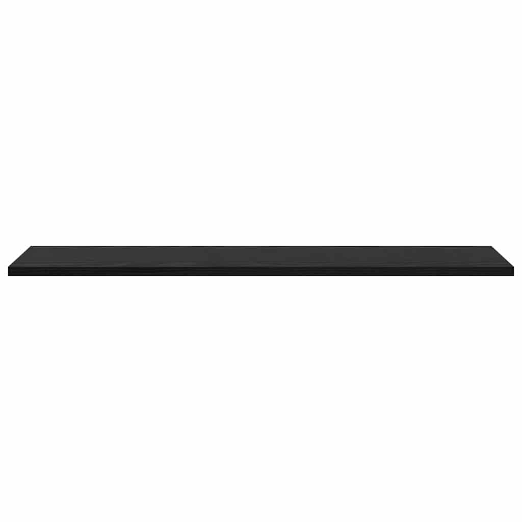 Boekenplank Bord 4 pcs Zwart 100 x 40 x 1.5cm Spaanplaat