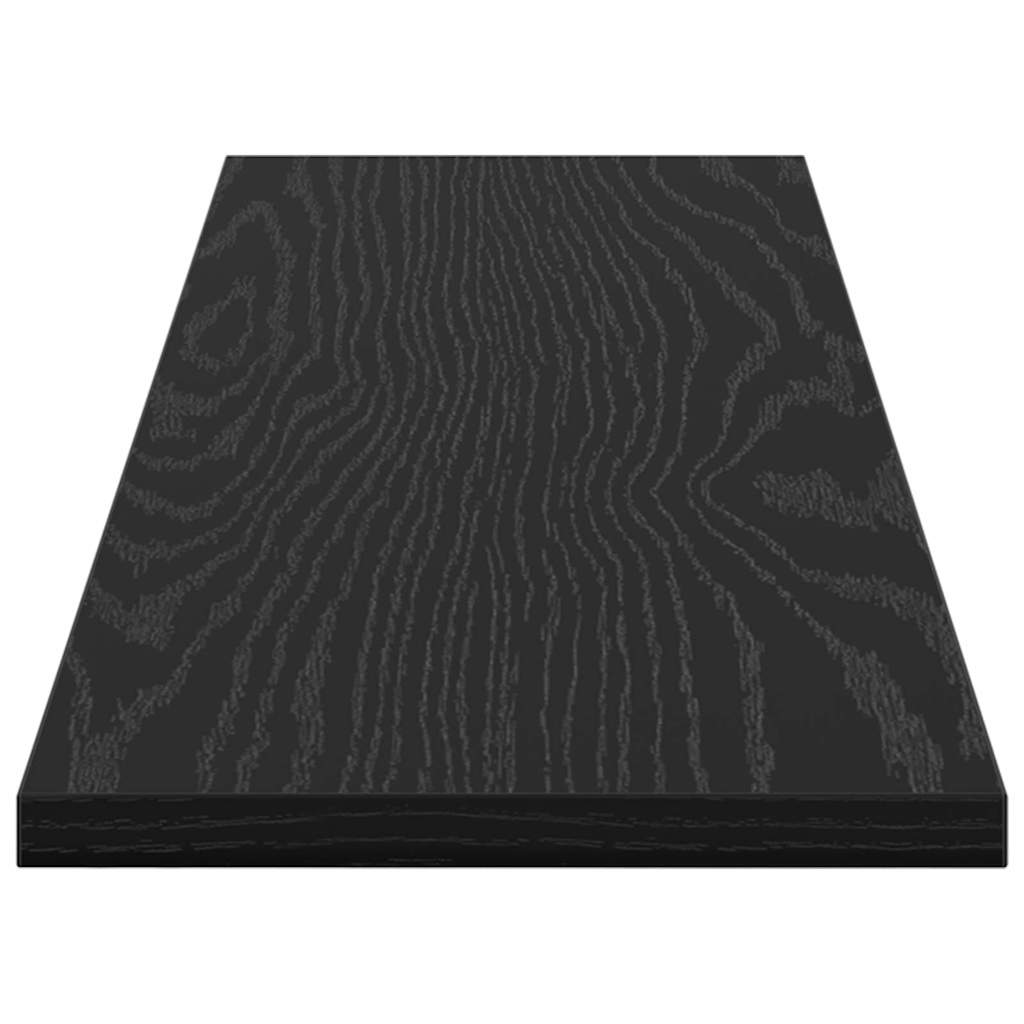 Boekenplank Bord 4 pcs Zwart 100 x 40 x 1.5cm Spaanplaat
