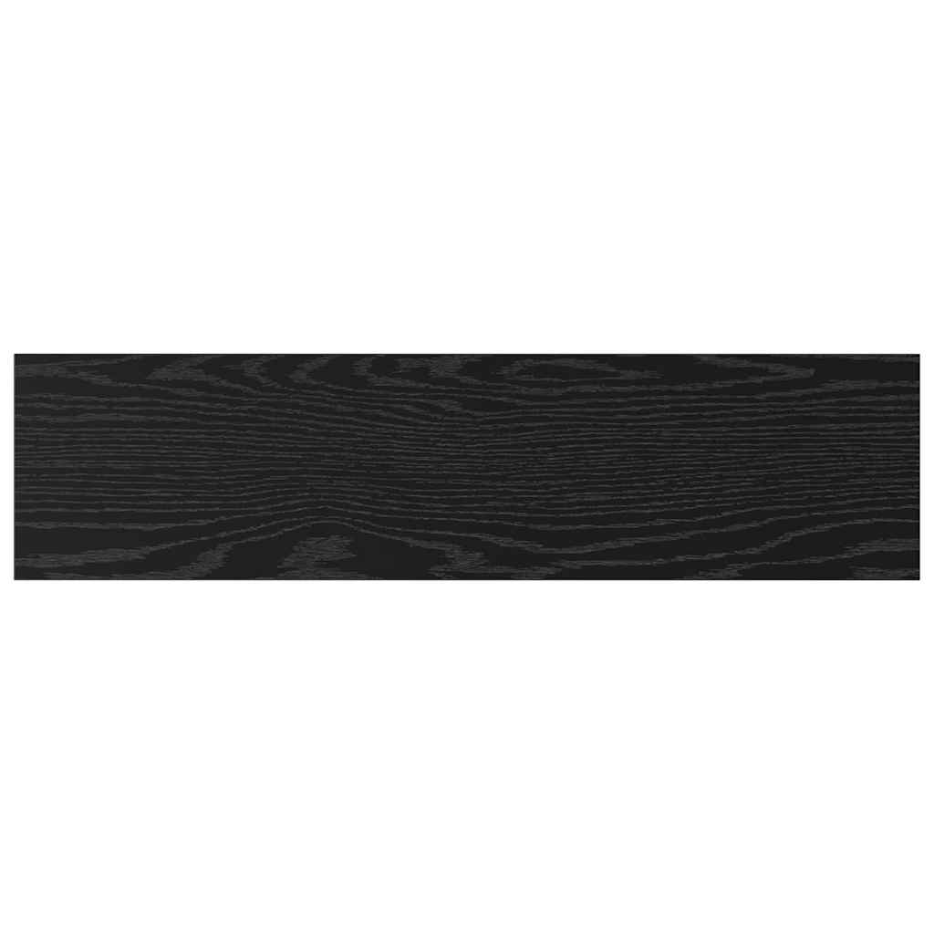 Boekenplank Bord 4 pcs Zwart 100 x 40 x 1.5cm Spaanplaat