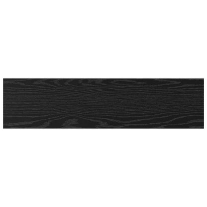 Boekenplank Bord 4 pcs Zwart 100 x 40 x 1.5cm Spaanplaat